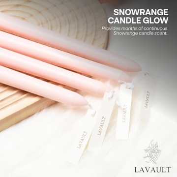 Lavault Taper Candles - Tall & Slow-Burning for Events
