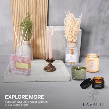 Lavault Taper Candles - Tall & Slow-Burning for Events