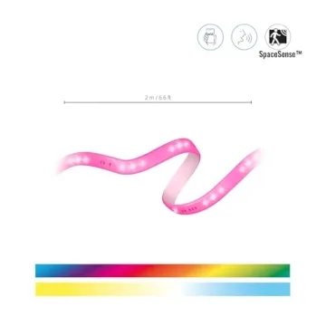 WiZ 6FT RGB Wi-Fi Smart LED Light Strip for Personalized Ambiance