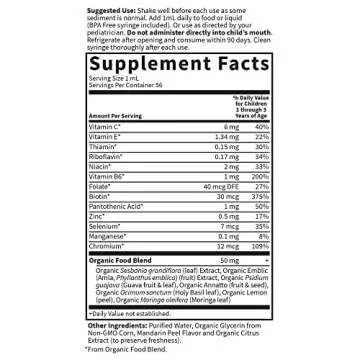 Organic Baby Multivitamin Drops - Garden of Life 56 Servings