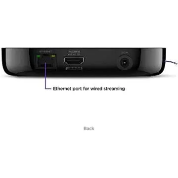 Roku Ultra Streaming Media Player 4K/HD/HDR Premium JBL Headphones w/Ghost Manta 4K HDMI Cable