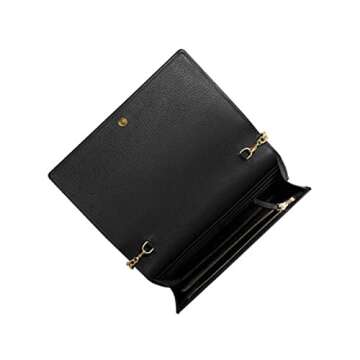 Gucci Soho Mini Black Round Light Gold Disco Zip Italy Leather Handbag Bag New