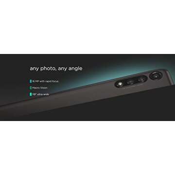 Moto G Power (2020) - Unlocked Smartphone - 64GB - Smoke Black - Verizon, AT&T, T-Mobile, Sprint, Boost, Cricket, Metro (Renewed)