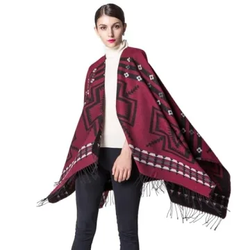PAMEILA Women's Elegant Travel Shawl Stylish and Versatile
