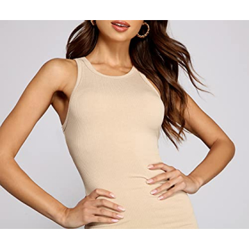 Windsor Ribbed Knit Bodycon Mini Dress - Chic Style