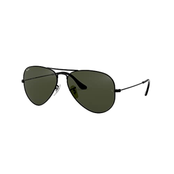 Ray-Ban RB3025 Classic Aviator Sunglasses, 58mm Black