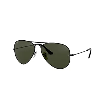 Ray-Ban RB3025 Classic Aviator Sunglasses, 58mm Black