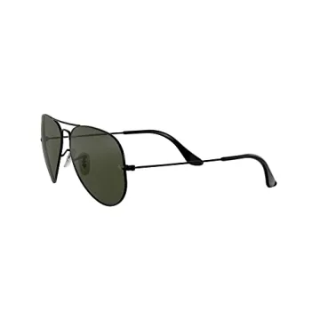 Ray-Ban RB3025 Classic Aviator Sunglasses, 58mm Black