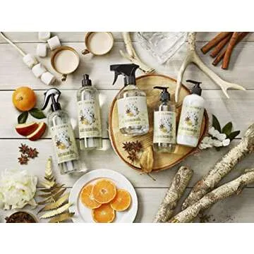 Caldrea Dish Soap, Biodegradable Dishwashing Liquid made with Soap Bark and Aloe Vera, Gilded Balsam Birch Scent, 16 oz