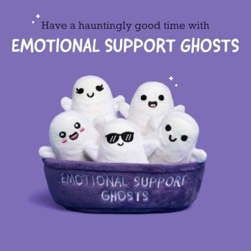Emotional Support Ghosts by Relatable: Cuddly Plushies for Halloween Fun
