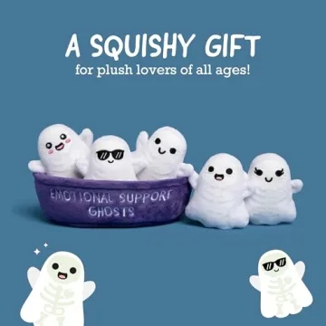 Emotional Support Ghosts by Relatable - Cuddly Plush Toys