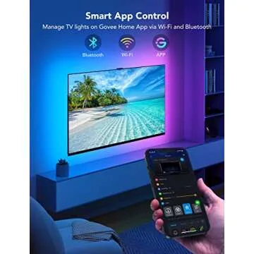 Govee RGBIC Smart LED Strip Lights for TVs 55-65 Inches