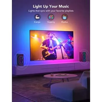 Govee RGBIC Smart LED Strip Lights for TVs 55-65 Inches