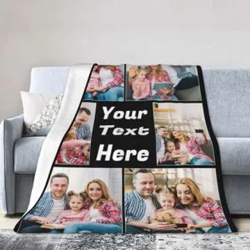 Sparklove Custom Blanket - Personalized Photo Blanket for Unique Gifts
