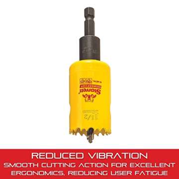 Starrett Bi-Metal Deep Cut Hole Saw for Metal & Wood