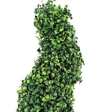 MY LUNA HOME 4ft Topiary Trees - Artificial Boxwood Decor