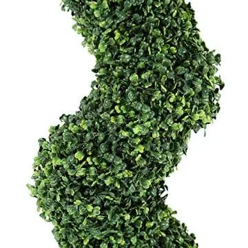 MY LUNA HOME 4ft Topiary Trees - Artificial Boxwood Decor
