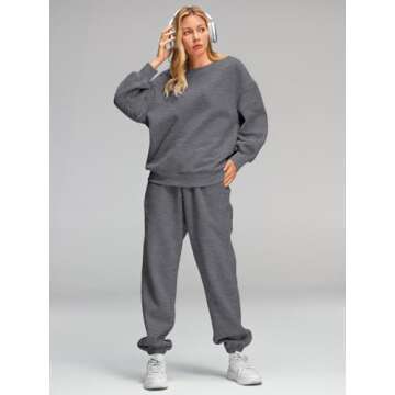 AUTOMET Sweatsuits for Women Set 2 Piece Outfits Oversized Sweatshirt Fall Outfits 2025 Lounge Sets ...