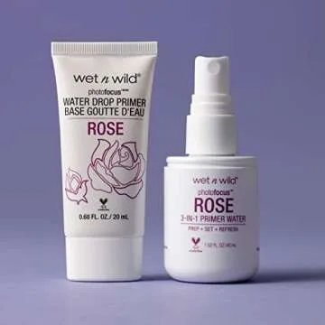 wet n wild Photo Focus Primer Water, Rose Addiction, 1.52 Ounces