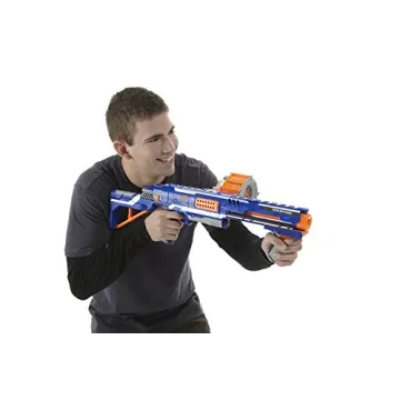 NERF Rampage Blaster with 25-Dart Drum Slam Fire
