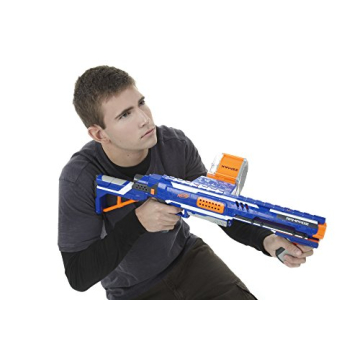 NERF Rampage Blaster with 25-Dart Drum Slam Fire