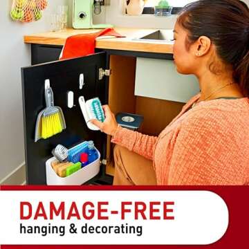 Command Medium Wire Hooks, Holds up to 3 lb, 3 Hooks, 4 Strips, Damage free Hanging Wall Hooks with Adhesive Strips, No Tools Wall Hooks for Organization in Living Spaces