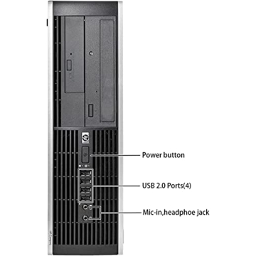 HP Elite i5 Desktop with 22" Monitor & RGB Accessories