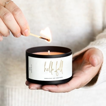 Pumpkin Spice Candles | Handpoured Fall Scents