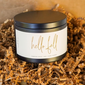 Pumpkin Spice Candles | Handpoured Fall Scents