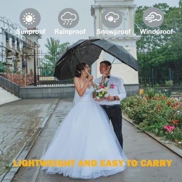 SIEPASA Windproof Travel Umbrella - Compact & Durable