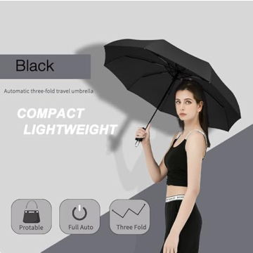 SIEPASA Windproof Travel Umbrella - Compact & Durable