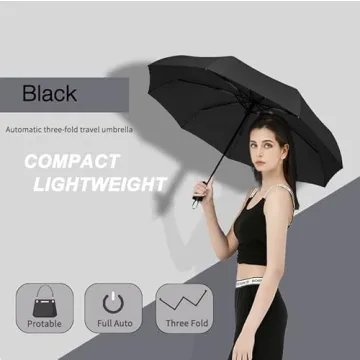 SIEPASA Windproof Travel Umbrella - Compact & Durable