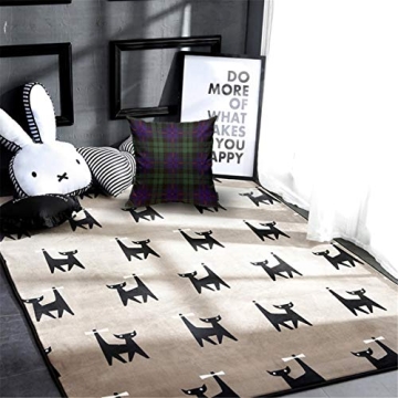 Stylish Mugod Scottish Plaid Pillow Cover 18x18 for Home