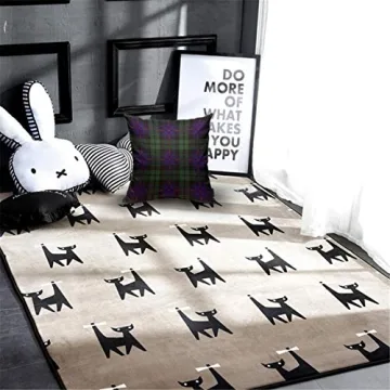 Stylish Mugod Scottish Plaid Pillow Cover 18x18 for Home