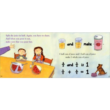 Give Me Half! - Fun Children's Math Book for Young Readers