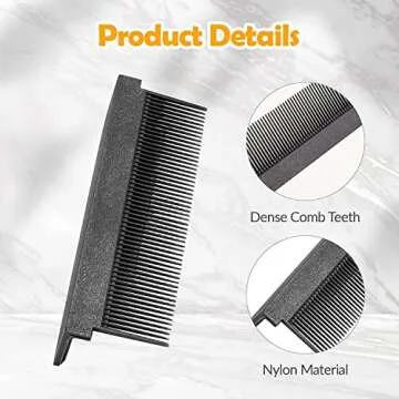 CHUANGJIA Flat Iron Combs - Easy to Use Attachments