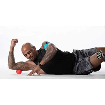 RockTape RockBalls Infinity Dual-Action Fused Massage Balls, Relief for Sore Muscles & Joints, Roll Down Spine, or Pinch & Squeeze Muscles in Tricky Areas