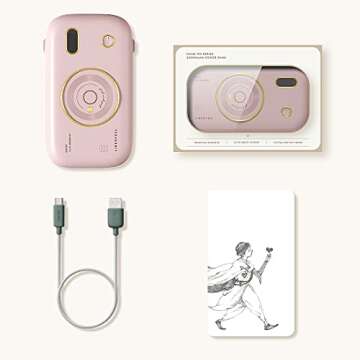 20000mAh Portable Charger with Built-in Cables and Fast Charging