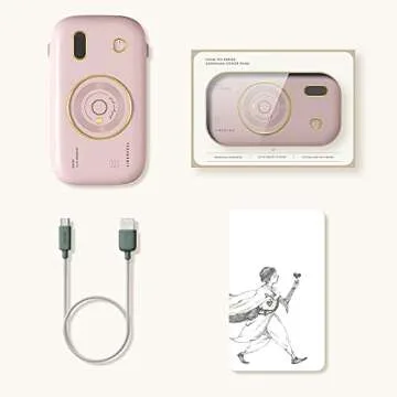 20000mAh Portable Charger with Built-in Cables and Fast Charging