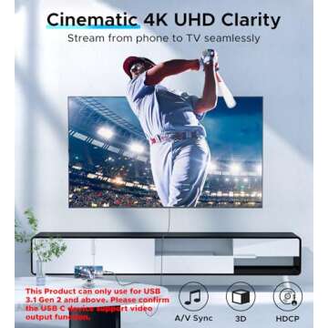 Warrky USB C to HDMI Cable Series