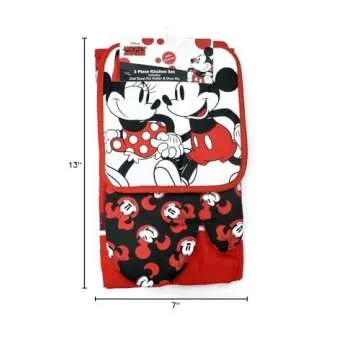 Disney 3 pc Kitchen Set with Mickey and Minnie Mouse