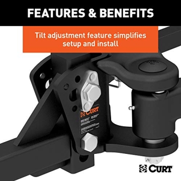 CURT TruTrack Weight Distribution Hitch with Sway Control
