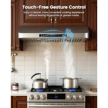 Effortless JOCO 30 Inch Range Hood with Gesture Control