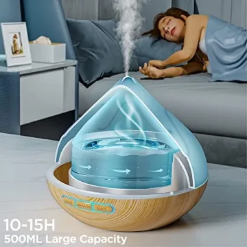 Large Capacity Aroma Diffuser and Essential Oils Set