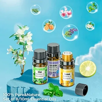 Large Capacity Aroma Diffuser and Essential Oils Set