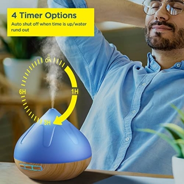 Large Capacity Aroma Diffuser and Essential Oils Set