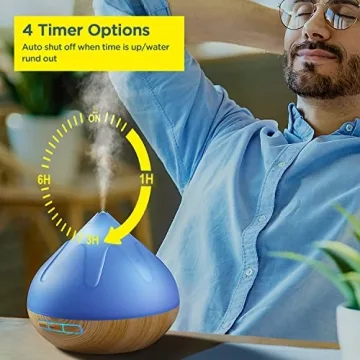 Large Capacity Aroma Diffuser and Essential Oils Set