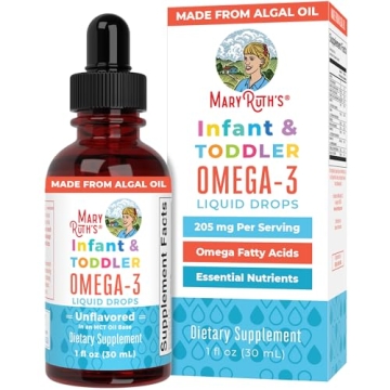 Omega-3 Liquid Drops for Infants and Toddlers | MaryRuth Organics