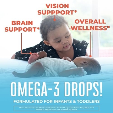 Omega-3 Liquid Drops for Infants and Toddlers | MaryRuth Organics