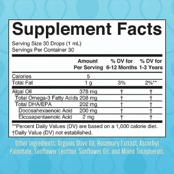 Omega-3 Liquid Drops for Infants and Toddlers | MaryRuth Organics